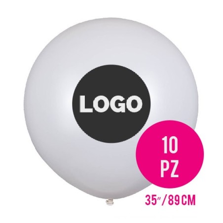 Mongolfiere 35" Stampa con Logo - 1 Lato / 1 Colore - 10 pz.