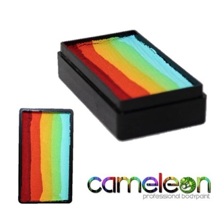 Aquacolor Rainbow Wow CB011 Colorblock larghezza 2,8cm da 30gr Colore Truccabimbi ad acqua