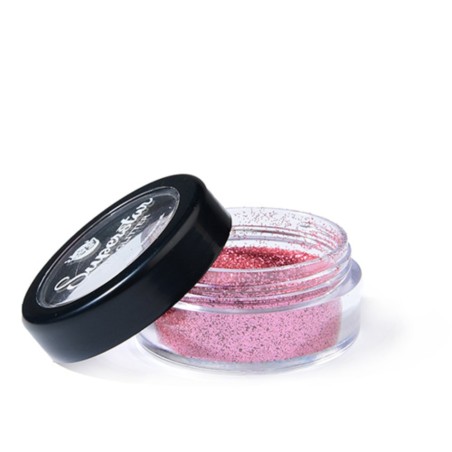 Glitter Fino Rosa 6ml Biodegradabile per Viso e Corpo