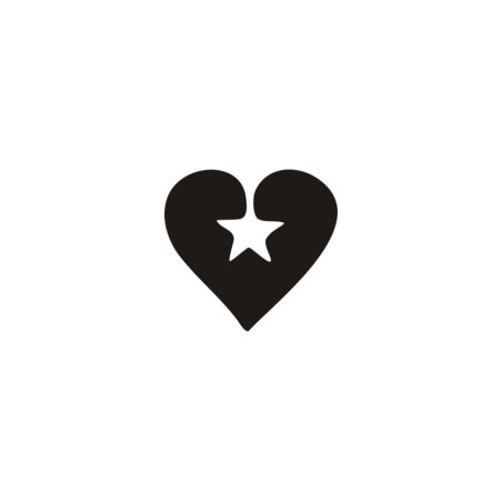 Stencil Adesivo 35100 Heart Star