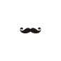 Stencil Adesivo 52802 Mustache Handlebar