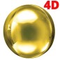 Palloncino Sfera 4D Oro 32"/81cm in Mylar