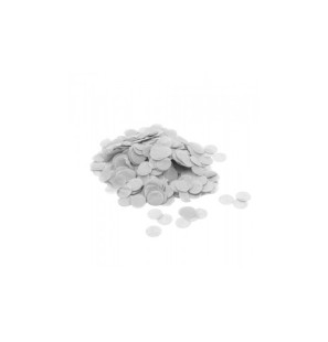 Coriandoli/Confetti per B-Loon - 1,8 cm - Bianco