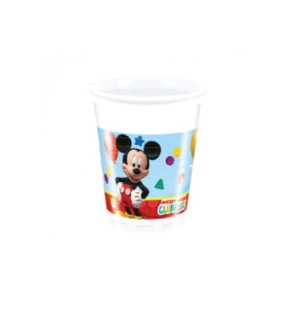 Bicchieri di Carta 200 ml - Mickey Mouse - 8pz