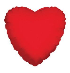 Palloncino Cuore Rosso 36"/91cm SuperShape in Mylar