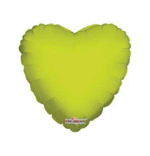 Cuore Verde Lime 18"-Mylar