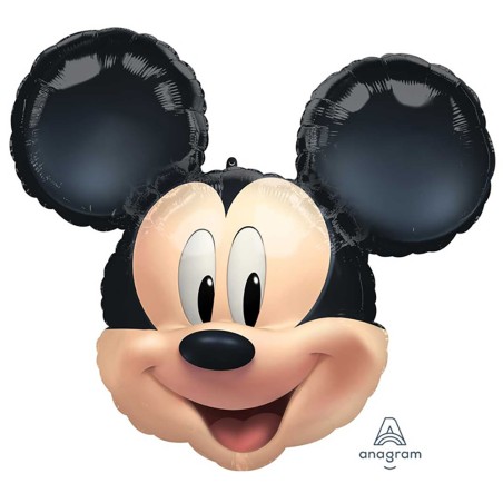 Palloncino Topolino Mickey Mouse Testa 25"/63cm SuperShape in Mylar