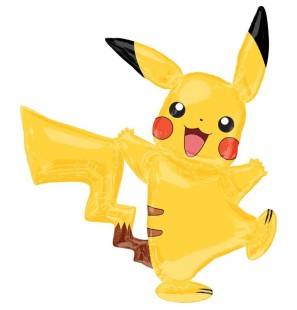 Palloncino Pokemon Pikachu 52"x55"/ 132x139cm AirWalkers Mylar