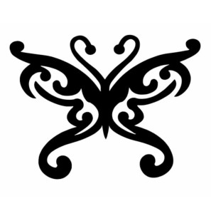 Stencil Adesivo 17100 Butterfly Deco