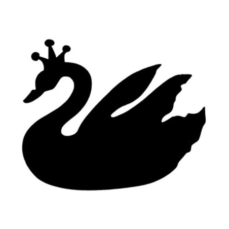 Stencil Adesivo 19600 Swan Crow