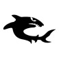 Stencil Adesivo 22600 Shark