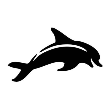 Stencil Adesivo 23300 Dolphin Smile