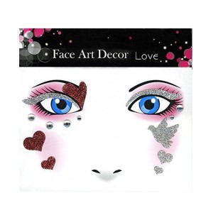 Face Art Decor Love