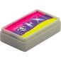 Aquacolor Neon Disco RS30-66 Splitcake da 28gr Colore Truccabimbi ad acqua