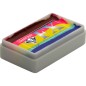 Aquacolor Real Rainbow RS30-60 Splitcake da 28gr Colore Truccabimbi ad acqua