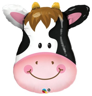 Palloncino Mucca 32"/81cm SuperShape in Mylar