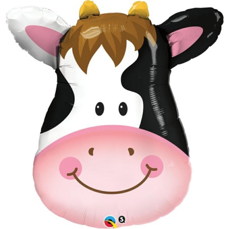 Palloncino Mucca 32"/81cm SuperShape in Mylar
