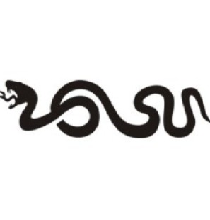 Stencil Adesivo 14600 Snake Loop