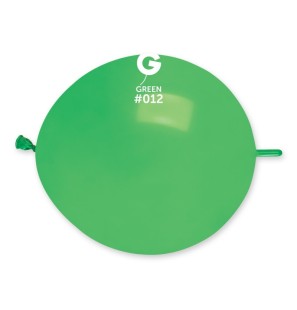 50 Palloncini Verde 012 con Link o Loon 13"/33cm Palloncini Link o Loon
