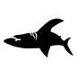 Stencil Adesivo 22400 Shark