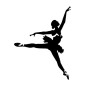 Stencil Adesivo 43600  Ballerina