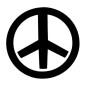Stencil Adesivo 55000 Peace