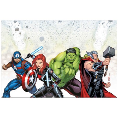 Tovaglia in Carta Compostabile Avengers Infinity Stones 180X120cm