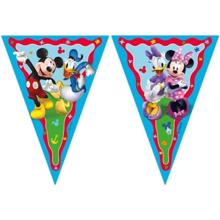 Bandierine Mickey Mouse Rock The House in cartone 230cm
