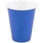 25 Bicchieri Blu carta compostabili 200ml