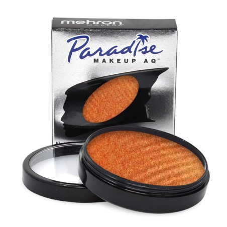 Aquacolor Metallic Orange 40gr Paradise Makeup AQ