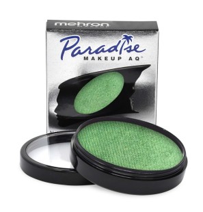 Aquacolor Metallic Green 40gr Paradise Makeup AQ