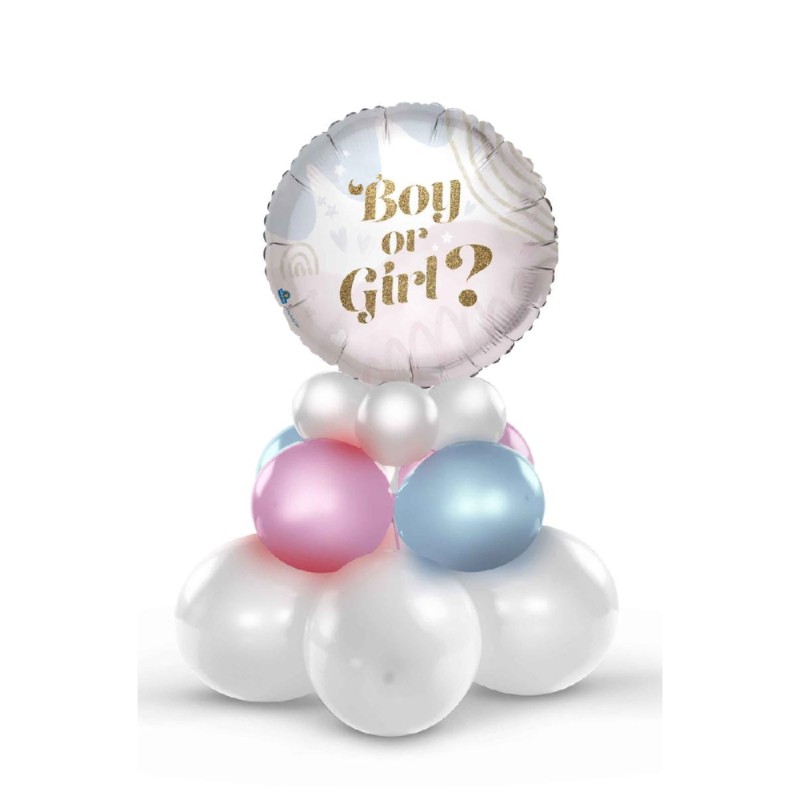 Set, Black Boy Or Girl Gender Reveal Balloons Palloncino In Lattice Da 36  Pollici Con Coriandoli Per Baby Shower Decorazioni Per Feste Di Compleanno  Forniture Per Palloncini - Temu Italy
