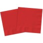 20 Tovaglioli Rosso carta 33x33cm