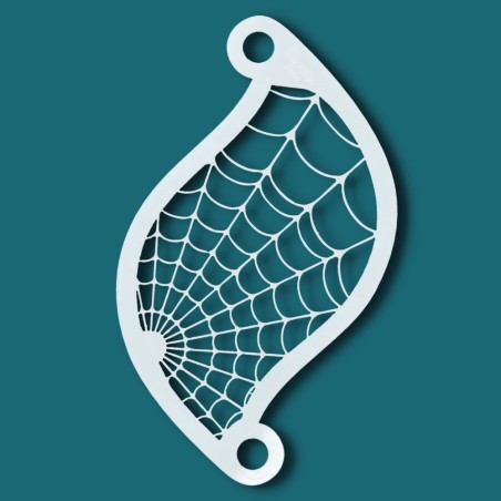 Stencil Spiderweb per Truccabimbi