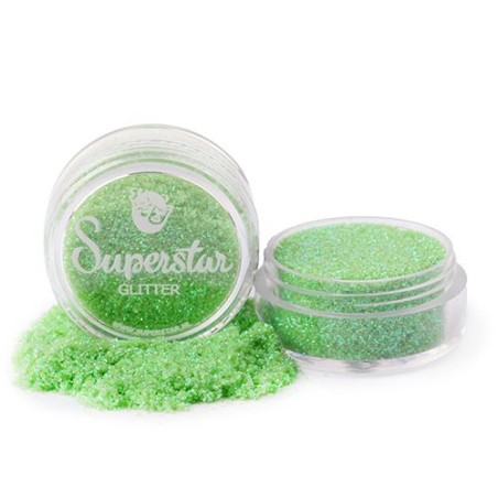 Glitter in Vasetto Crys Green Vintage 455