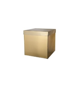 Scatola Sorpresa Box Surprice 50X50X65cm Oro