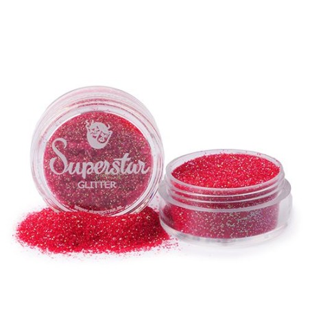 Glitter in Vasetto Crys Red 450