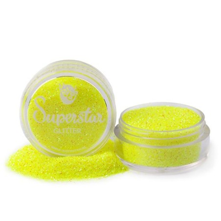 Glitter in Vasetto Crys Yellow Fluo UV 482