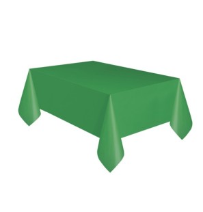 Tovaglia in plastica Verde Smeraldo 137X274cm