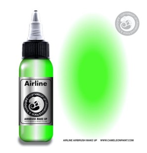 Colore Aerografo UV Ufo Green Fluo 60ml