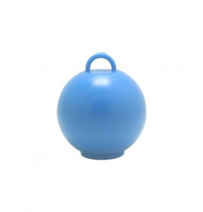 Pesetto Bubble 75gr Blu in plastica per palloncini ad elio