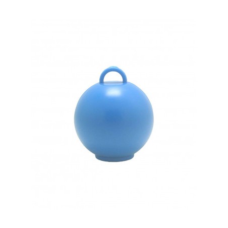Pesetto Bubble 75gr Blu in plastica per palloncini ad elio