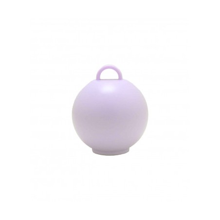 Pesetto Bubble 75gr lilla in plastica per palloncini ad elio