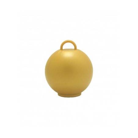 Pesetto Bubble 75gr oro in plastica per palloncini ad elio