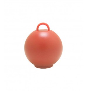 Pesetto Bubble 75gr rosso in plastica per palloncini ad elio