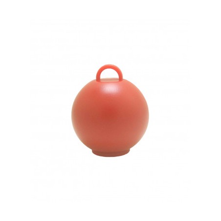 Pesetto Bubble 75gr rosso in plastica per palloncini ad elio