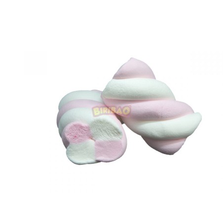 Treccia Bianco-Rosa Marshmallows Confezione da 180gr