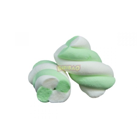 Treccia Bianco-Verde Marshmallows Confezione da 1kg