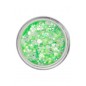 Glitter in Crema Neon Emerald Candy Chunky da 10ml