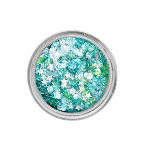 Glitter in Crema Turquois Ocean Chunky da 10ml